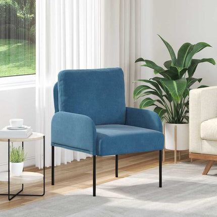 Soffor med kudde 55cm Blå Plywood