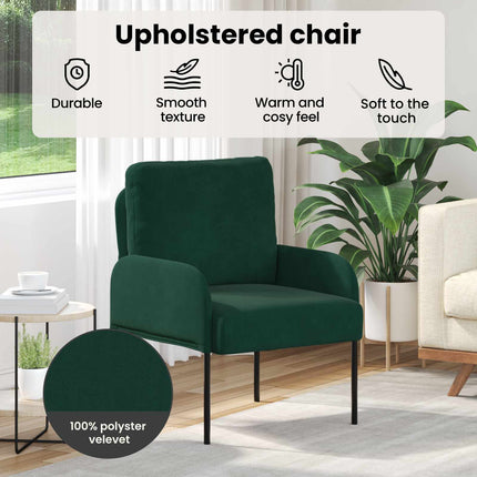 Soffor med kudde 55cm Mörkgrön Plywood