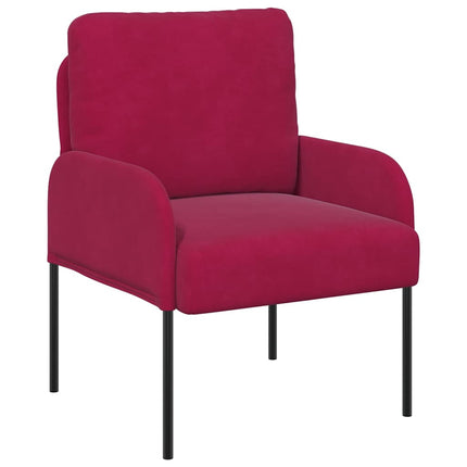 Soffor med kudde 55cm Vinröd Plywood