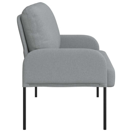Soffor med kudde 110cm Ljusgrå Plywood