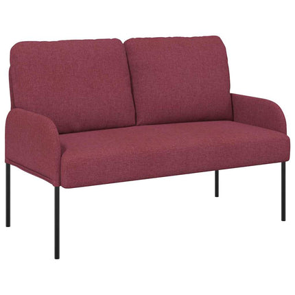 Soffor med kudde 110cm Vinröd Plywood