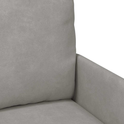 Soffor med kudde 110cm Ljusgrå Plywood