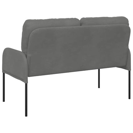 Soffor med kudde 110cm Mörkgrå Plywood