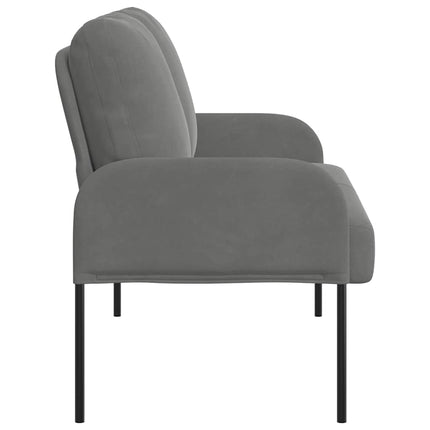 Soffor med kudde 110cm Mörkgrå Plywood