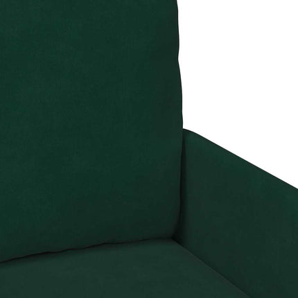 Soffor med kudde 110cm Mörkgrön Plywood