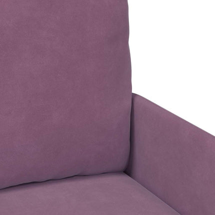 Soffor med kudde 110cm Lila Plywood