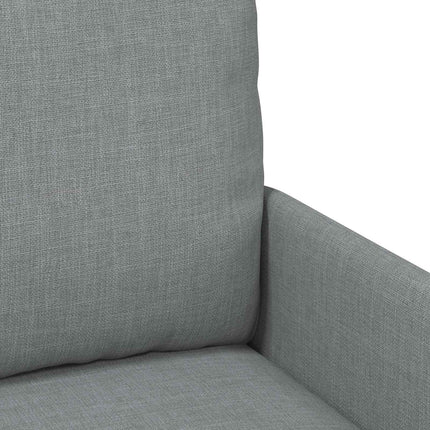Soffgrupper med kudde 3 pcs Ljusgrå 115 x 56 x 80 cm Plywood