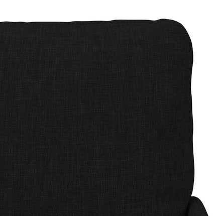 Soffgrupper med kudde 3 pcs Svart 115 x 56 x 80 cm Plywood