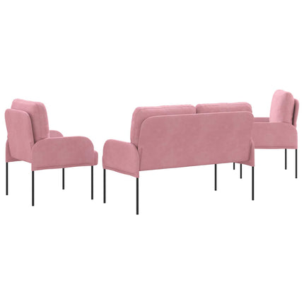 Soffgrupper 3 st Rosa Plywood