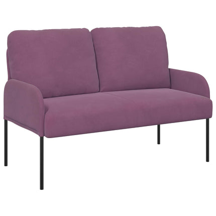 Soffgrupper med kudde 3 pcs Lila 115 x 56 x 80 cm Plywood
