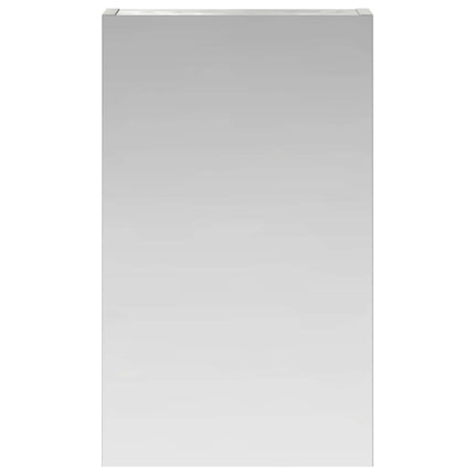 Badrumsspegelskåp Betonggrå 30 x 10,5 x 50 cm Konstruerat trä