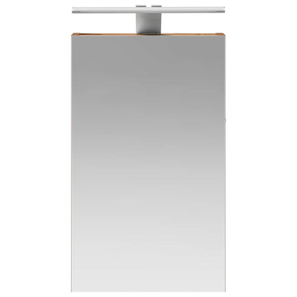Badrumsspegelskåp Gammalt trä 30 x 10,5 x 50 cm Konstruerat trä