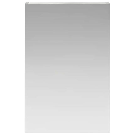Badrumsspegelskåp Betonggrå 40 x 10,5 x 60,5 cm Konstruerat trä