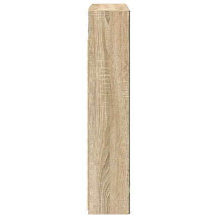 Badrumsspegelskåp Sonoma-ek 60 x 14,5 x 70 cm Konstruerat trä