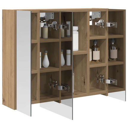Badrumsspegelskåp Artisan Ek 60 x 14,5 x 50 cm Konstruerat trä