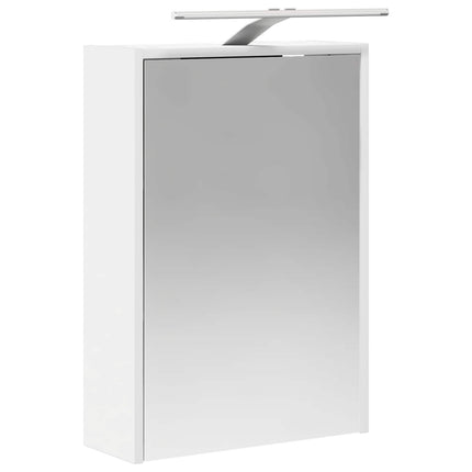 Badrumsspegelskåp Vit 43 x 16 x 62.5 cm Konstruerat trä