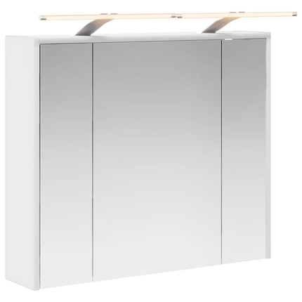 Badrumsspegelskåp för Vit 73,5 x 16 x 62,5 cm Konstruerat trä