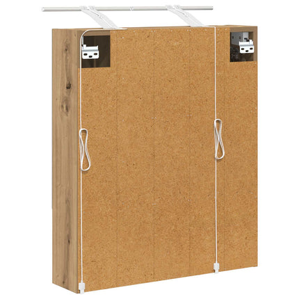 Badrumsspegelskåp Artisan Ek 60 x 14.5 x 70 cm Konstruerat trä