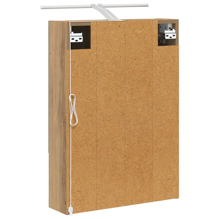 Badrumsspegelskåp Artisan Ek 50 x 14,5 x 70 cm Konstruerat trä