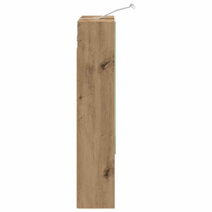 Badrumsspegelskåp Artisan Ek 50 x 14,5 x 70 cm Konstruerat trä