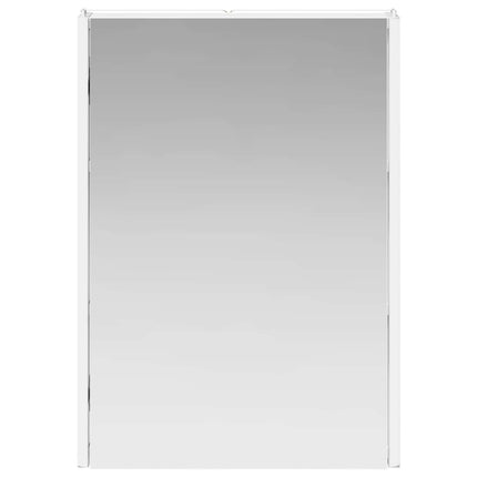 Badrumsspegelskåp för Vit 43 x 11,5 x 60,5 cm Konstruerat trä