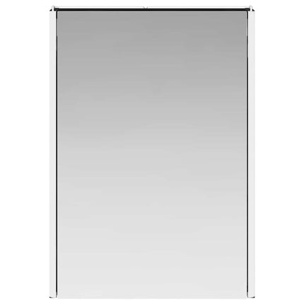Badrumsspegelskåp Svart Ek 43 x 11,5 x 60,5 cm Konstruerat trä