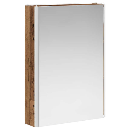 Badrumsspegelskåp Gammalt trä 43 x 11,5 x 60,5 cm