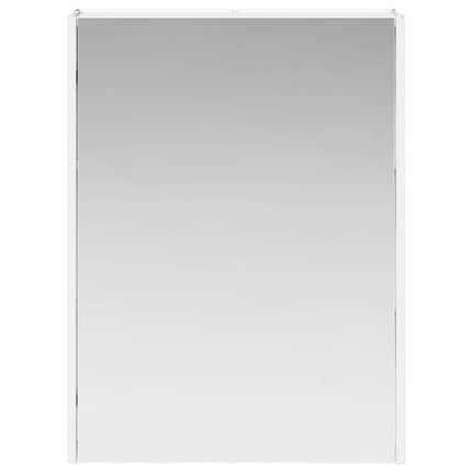 Badrumsspegelskåp för Vit 53,5 x 15,5 x 70 cm Konstruerat trä