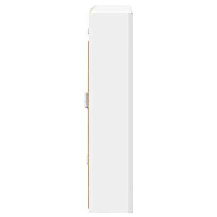 Badrumsspegelskåp för Vit 63,5 x 15,5 x 70 cm Konstruerat trä