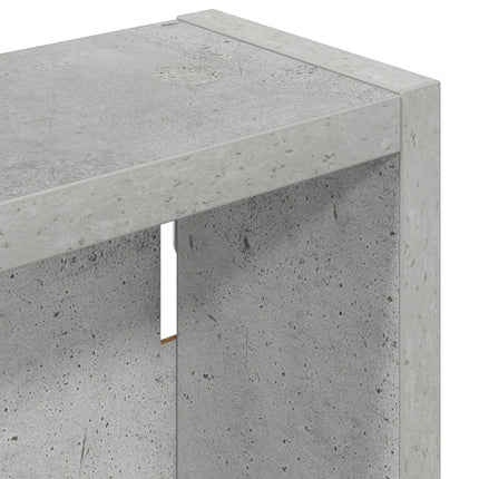 Badrumsväggskåp BetongGrå 20 x 10 x 60,5 cm Konstruerat trä