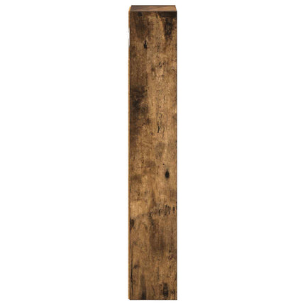 Badrumsväggskåp Rökt Ek 20 x 10 x 60,5 cm Konstruerat trä