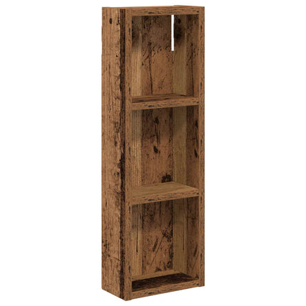 Badrumsväggskåp Gammalt trä 20 x 10 x 60,5 cm Konstruerat trä