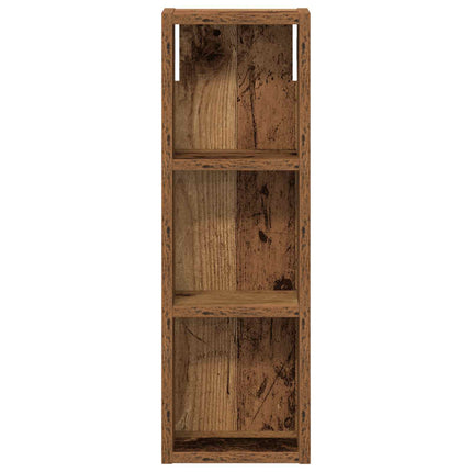 Badrumsväggskåp Gammalt trä 20 x 10 x 60,5 cm Konstruerat trä