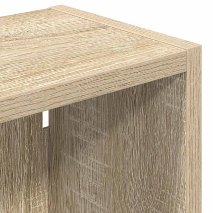 Badrumsväggskåp Sonoma-ek 20 x 16 x 62,5 cm Konstruerat trä