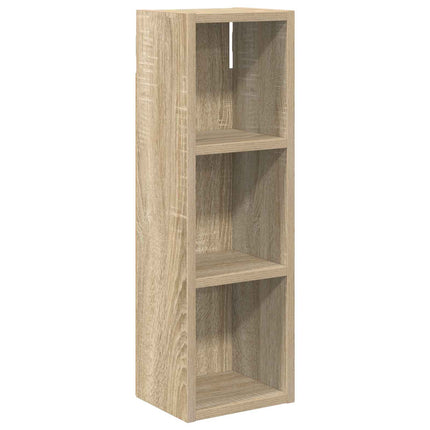 Badrumsväggskåp Sonoma-ek 20 x 16 x 62,5 cm Konstruerat trä
