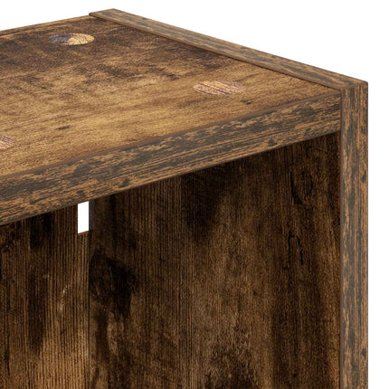 Badrumsväggskåp Rökt Ek 20 x 16 x 62,5 cm Konstruerat trä