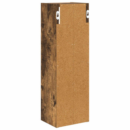 Badrumsväggskåp Rökt Ek 20 x 16 x 62,5 cm Konstruerat trä