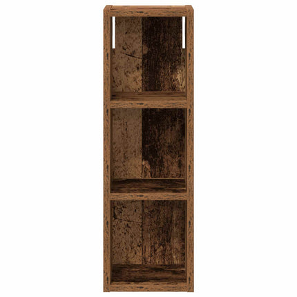 Badrumsväggskåp Gammalt trä 20 x 16 x 62,5 cm Konstruerat trä
