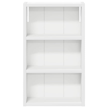 Badrumsväggskåp med hylla Vit 30 x 10 x 50 cm Konstruerat trä