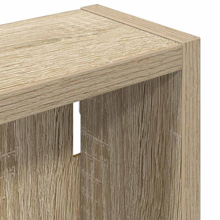 Badrumsväggskåp Sonoma-ek 30 x 10 x 50 cm Konstruerat trä