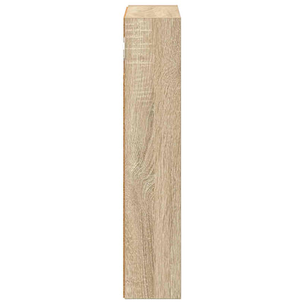 Badrumsväggskåp Sonoma-ek 30 x 10 x 50 cm Konstruerat trä