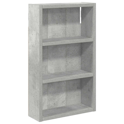 Badrumsväggskåp BetongGrå 30 x 10 x 50 cm Konstruerat trä