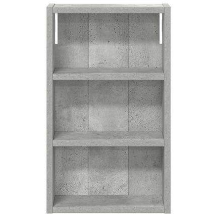 Badrumsväggskåp BetongGrå 30 x 10 x 50 cm Konstruerat trä