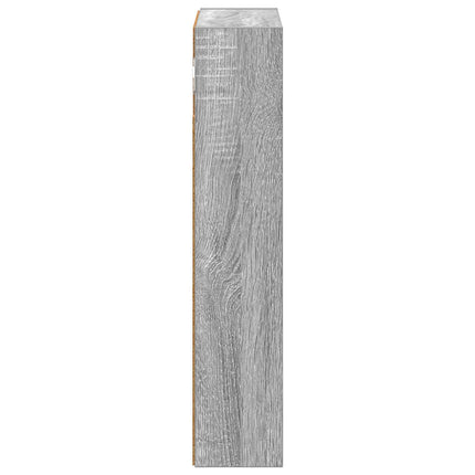Badrumsväggskåp Grå Sonoma 30 x 10 x 50 cm Konstruerat trä