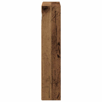 Badrumsväggskåp Gammalt trä 30 x 10 x 50 cm Konstruerat trä