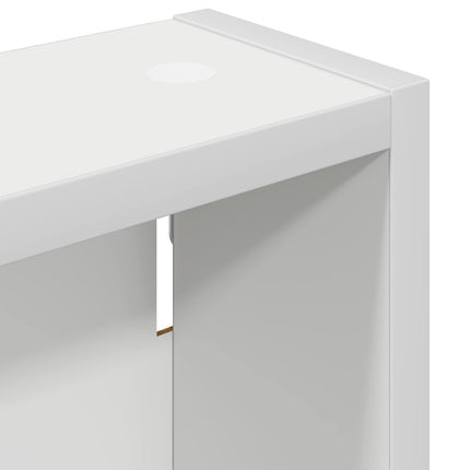 Badrumsväggskåp med hylla Vit 30 x 10 x 60,5 cm Konstruerat trä