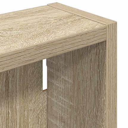 Badrumsväggskåp Sonoma-ek 30 x 10 x 60,5 cm Konstruerat trä