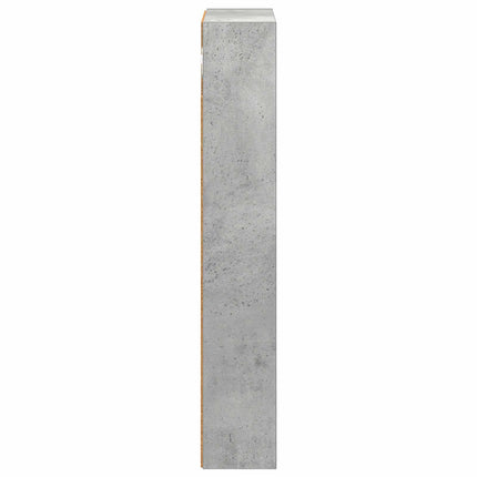 Badrumsväggskåp BetongGrå 30 x 10 x 60,5 cm Konstruerat trä