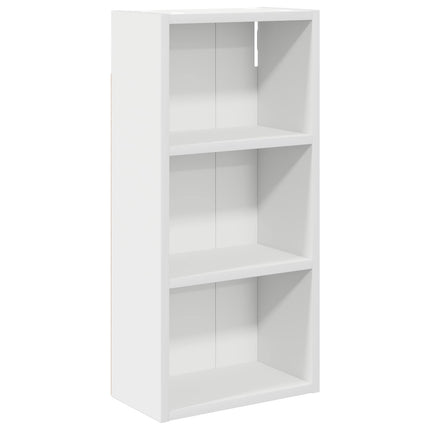 Badrumsväggskåp med hylla Vit 30 x 16 x 62,5 cm Konstruerat trä