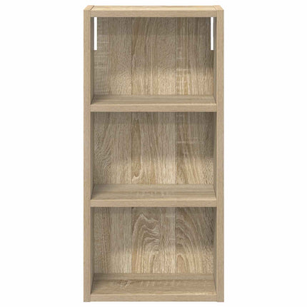 Badrumsväggskåp Sonoma-ek 30 x 16 x 62,5 cm Konstruerat trä